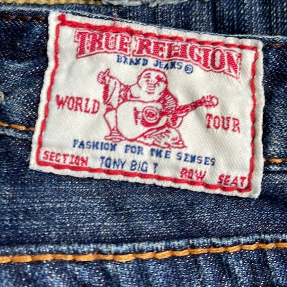 True Religion Tony Big T Bootcut jeans. Size 26 - Picture 4 of 6